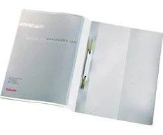 Laikiklis Leitz Esselte 28362, Įprastas aplankas, A4, PVC, baltas, 250 lapų, 80 g/m²
