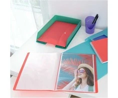 Esselte Piniginė Colour'Breeze A4 PP 3vnt koralų sp.