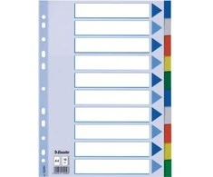 Esselte 20 plastikinių kortelių (10K217C)