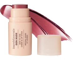 Bare Minerals Gen Nude Dew in One Cheek &amp; Lip Stick kreminė sztyft do policzków i ust Berry Me in Merlot 4.5g
