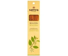 Smilkalų lazdelės Benzoin, Sattva Ayurveda, 15 vnt.