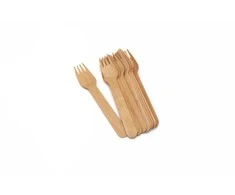 Okko Estee Lauder DISPOSABLE WOODEN FORK 10PCS