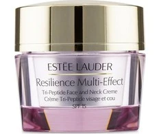 Estée Lauder Resilience Multi-Effect Tri-Peptide Face And Neck Kreminis Normal And Mixted Skin SPF 15 veido kremas normaliai ir mišriai odai, 50 ml
