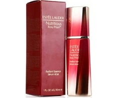 Estee Lauder Nutritious - Rosy Prism Radiant Essence Pomegranate Nectar Infusion &amp; Rožinė Peony Extract Hydrating &amp; Smoothening Morning Serum For Face, 30 ml