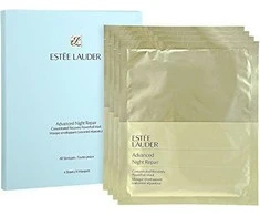 „Estee Lauder Advanced Night Repair“ atkuriamosios lakštinės veido kaukės naktinis rinkinys, 4 vnt.
