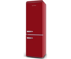 Eta šaldytuvas | Šaldytuvas | ETA253190030E Storio retro | Energijos vartojimo efektyvumo klasė E | Laisvai pastatomas | Kombinuotas | Aukštis 192 cm | Šaldytuvo grynoji talpa 216 l | Šaldiklio grynoji talpa 84 l | 41 dB | Raudona