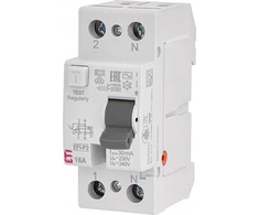 ETI Srovės nuotėkio relė EFI-P2, 16A, 10kA, 30mA AC, 1P+N