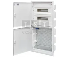 Eti Polam 001101291 Hibridinis skirstomasis skydas 2x18, įleidžiamas, baltos metalinės durys / IP40 400V AC / ERP18-5-2V MEDIA 001101291