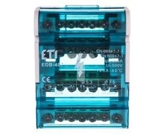 Eti-Polam platinimo blokas 125A 4P 7- mygtukas EDB- 407