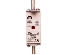 ETI NH000 GG 25A/500V WKŁADKA TOP. KOMBI