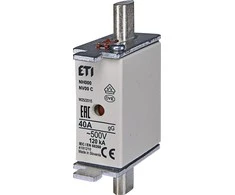 ETI NH000 GG 40A/500V WKŁADKA TOP. KOMBI