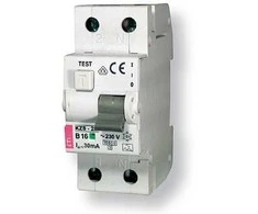 Eti-Polam Liekamosios srovės pertraukiklis KZS-2M 2P 25A C 0.03A tipas AC - 002173126