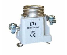 Eti-Polam saugiklių lizdas TH35 bėgiui 63A EZN 63A E33 002323008