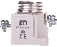Eti-Polam saugiklių lizdas 1P E27 DII 25A 500V EZV 25-ZP 002322017