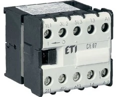 Eti-Polam Miniatiūrinis kontaktorius 16A 3P 24V AC 1Z 0R CE07.10-24V-50/60Hz 004641020