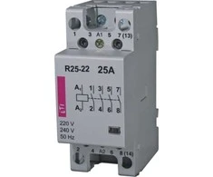 Eti-Polam Modulinis kontaktorius 25A 230V AC 2Z 2R R 25-22 230V 002462340