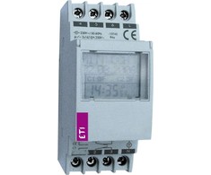 Elteco Eti-Polam skaitmeninis laikmatis 16A kasdien/savaitinis 1 kanalas ETICLOCK-1 (002472011)