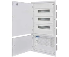 Eti Polam 001101292 Hibridinis skirstomasis įrenginys 3x18, įleidžiamas, baltos metalinės durys / IP40 400V AC / ERP18-5-3V MEDIA 001101292