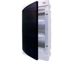 Eti-Polam Modulinė perjungimo pavara 3 x 18 skaidraus paviršiaus IP40 ECM54PT- S DIO (001101097)