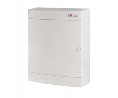 Eti Polam 001101300 Multimedijos skirstomasis skydas 2x12 ant paviršiaus montuojamas / IP 40 400V AC / ECT24PO MEDIA/EMPTY 001101300