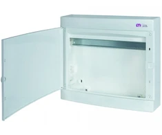 Eti Polam 001101308 Multimedijos skirstomasis skydas 2x18, montuojamas ant paviršiaus, tuščias, su TH / IP 40 magistrale 400V AC / TH ECT 2X18PO MEDIA/EMPTY 001101308