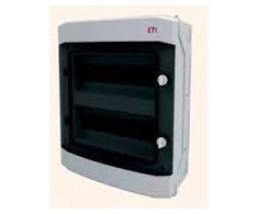 Eti Polam 001101290 Hibridinis skirstomasis skydas 2x18, įleidžiamas, baltos metalinės durys / IP40 400V AC / ERP18-4-2V MEDIA 001101290
