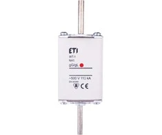Eti-Polam NH1 gG saugiklio įdėklas 63A/500V 004184220