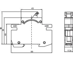 Eti-Polam Saugiklis 3P 6A 3P D01 VLD01 (002261011)