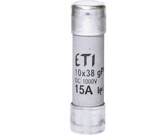 Eti Polam ETI CILINDO Įdėklas.CH10X38 GPV 15A/1000V DC