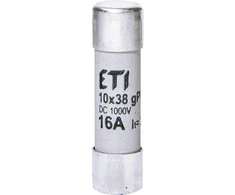 Eti Polam ETI WKŁADKA CYLIND.CH10X38 GPV 16A/1000V DC
