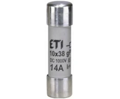 Eti Polam ETI CILINDO Įdėklas.CH10X38 GPV 14A/1000V DC