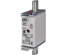 ETI NH000 GG 100A/500V WKŁADKA TOP. KOMBI