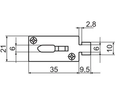 Eti-Polam WT-00C / GG Top kasetė NH00C 125A gG 500V 125A K 004181215