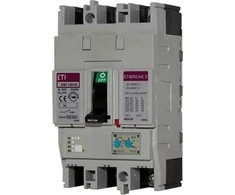 Eti-Polam maitinimo jungiklis 3P 100A 25kA /terminis-magnetinis atleidimas/ EB2 125/3L 004671025