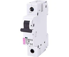 Automatinis jungiklis Eti MAT10, 2P, C, 16A, 10kA