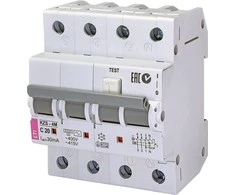 Eti-Polam diferencinis srovės perjungiklis 4P 20A C 0.03A AC KZS- 4M (002174025)