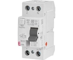 Eti Polam 002061217 Liekamosios srovės grandinės pertraukiklis 2P 32A 0,03A EFI-P2 AC 32/0,03 002061217