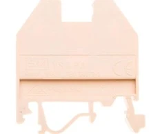 Gnybtas ETI DIN, 4 mm², 2 viet., 32 A, rudas