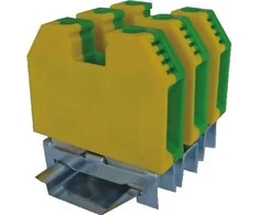 Eti Polam 003901518 Apsauginė srieginė bėgelio ausis 16mm2 gelton ir-zhalia VS 16 PE 003901518