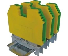 Eti Polam 003901497 Apsauginė srieginė bėgelio jungtis 6 mm2 žalia-geltoninė VS 6 PE 003901497