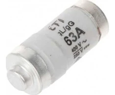 LYDŽIŲJŲ SAUGIKLIŲ ĮDĖKLAS ETI-D02/63A 63 A 400 V gL/gG E18 ETI