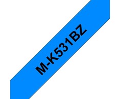 Etikečių spausdintuvas Brother P-touch MK 531 mėlynas/juodas (12 mm)