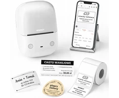 Etikečių spausdintuvas Niimbot spausdintuvas termiczna etikečių samoprzylepnych B2 203 DPI Bluetooth USB