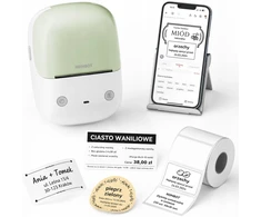 Etikečių spausdintuvas Niimbot spausdintuvas termiczna etikečių samoprzylepnych B2 203 DPI Bluetooth USB