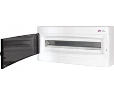 Eti Polam 001100282 Modulinis skirstomasis skydas 1x24 paviršiuje montuojamos dūmų durys / IP 40 400V AC / ECT 1x24PT-s 001100282
