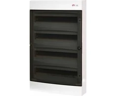Eti Polam 001100320 Modulinis skirstomasis skydas 4x18 paviršiuje sumontuotos dūmų durys/IP 40 400V AC/ECT 4x18PT-s 001100320