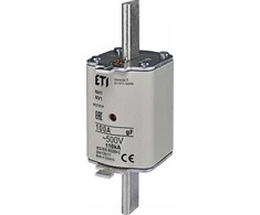 Etipo ETI Polam NH1 saugiklio įdėklas 004139117 gF 100A 500V WT-1/gF/100A/P/500V fast