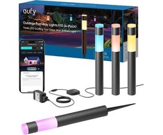 Eufy – sodo šviesa – LED – RGBWW šviesa – 1500–9000 K (4 vienetų pakuotė)