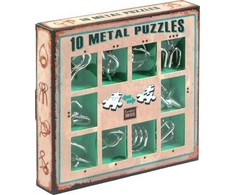 Dėlionė Eureka Bvba Eureka! 10 Metal Puzzles - Žalias Set