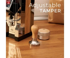 Eureka Tamper 58 mm, ąžuolo medienos